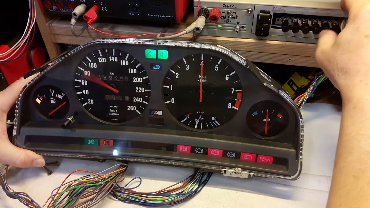 E30 Kombiinstrument Test komplett