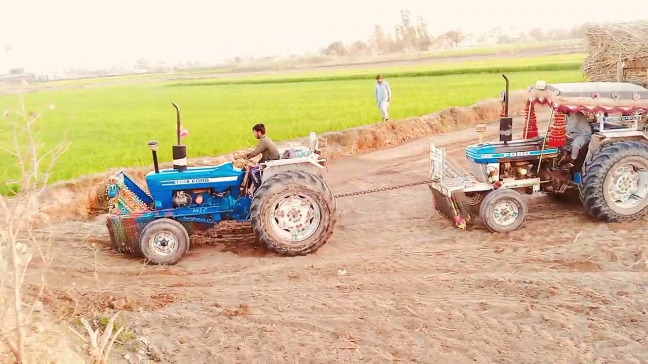 Ford tractar 4610 . ford 4600 . loode trali kamad ki nikalata hoy chak karo 