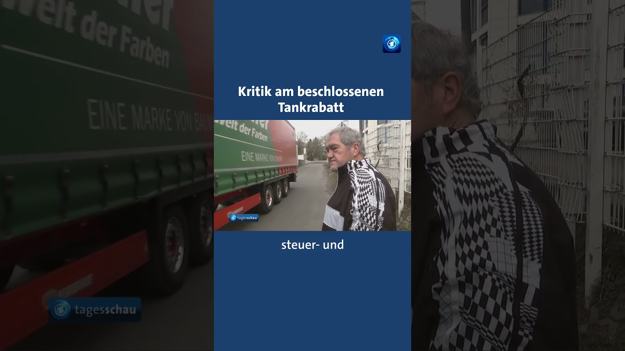 Kritik am Tankrabatt