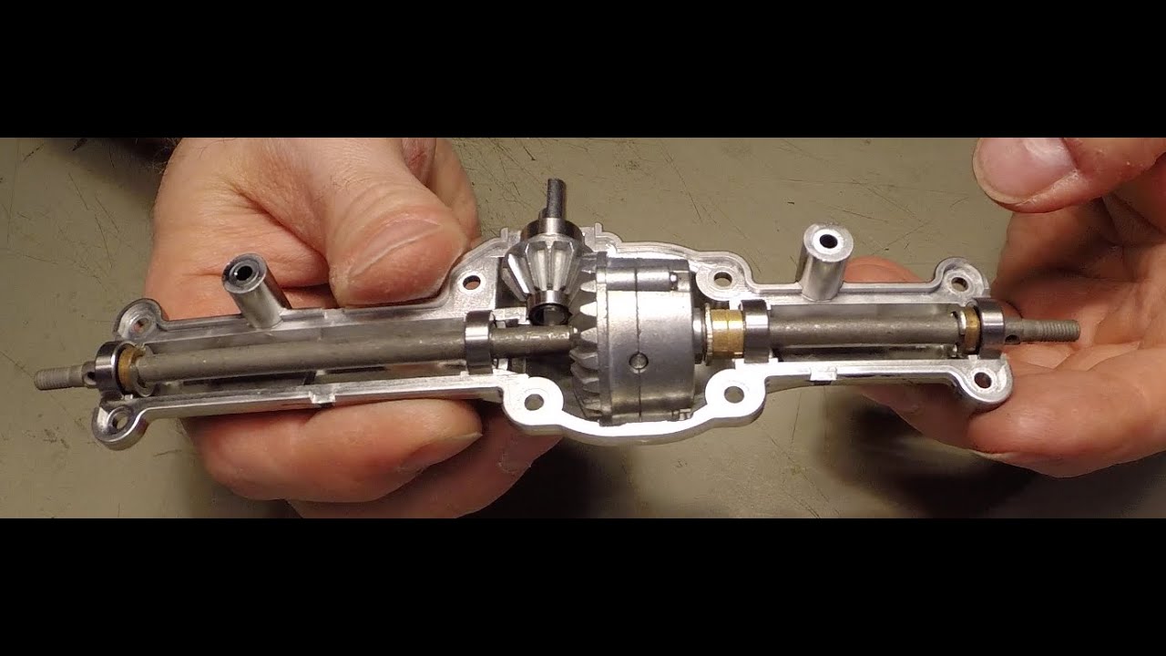 Building a Tough Durable Tamiya CC01 Rear axle with BoomRacing ceramic bearings