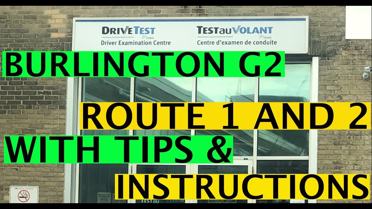 Burlington G2 Test Route 1and 2 #BurlingtonG2TestRoute1and2Combined