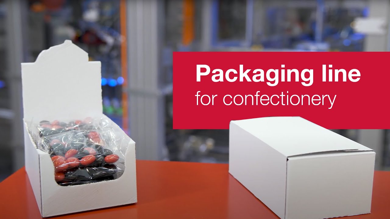 Automated Packaging line for confectionery | ROVEMA