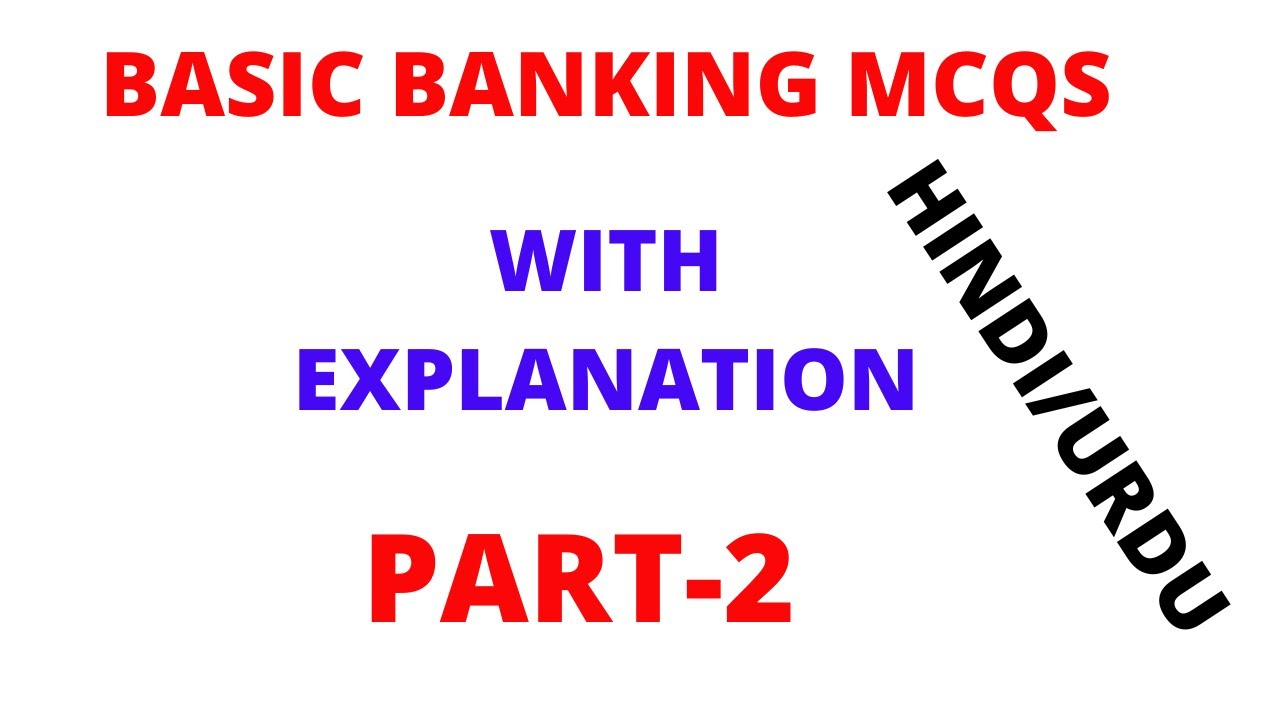 basic banking mcqs/basic banking knowledge /banking mcqs 2022/nts banking mcqs/banking mcqs pakistan