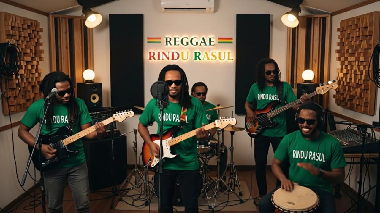 Sholawat Reggae Rekaman Studio Bikin Syahdu 🌿 Hati Tenang Sepanjang Waktu