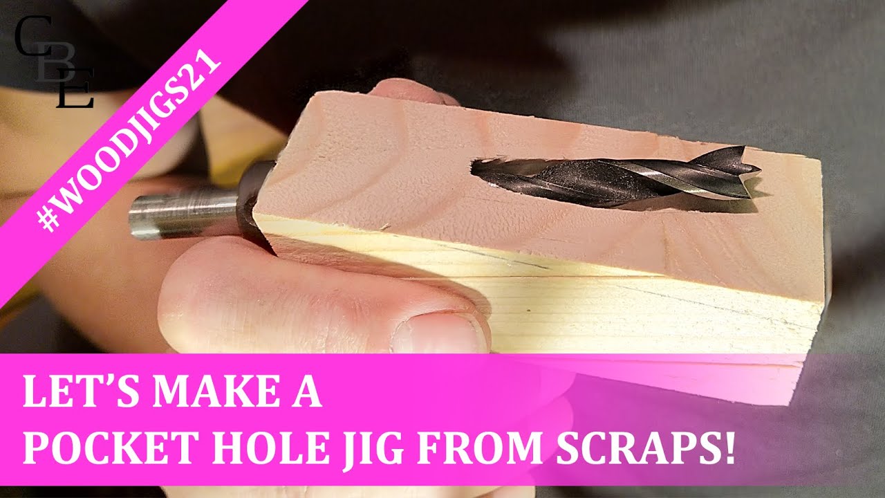 Let's make a pocket hole jig from scraps! #woodjigs21