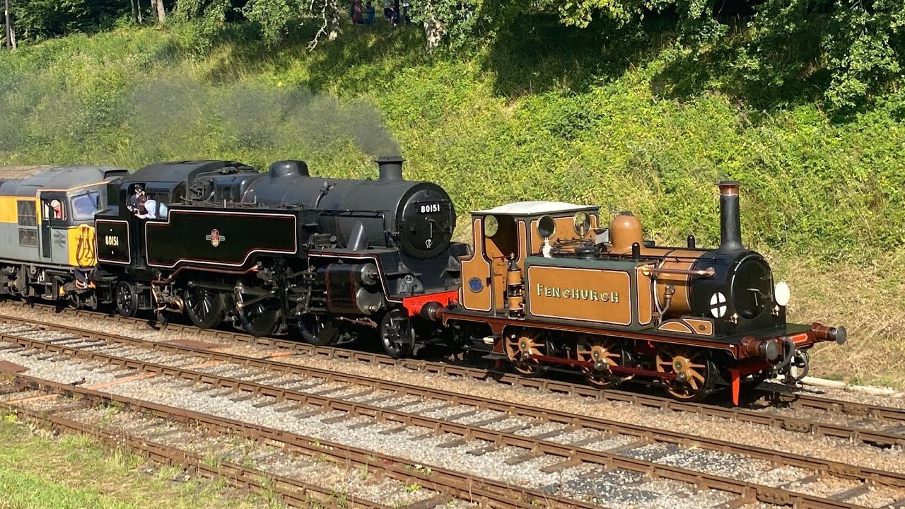 Uk steam train whistle compilation (9)