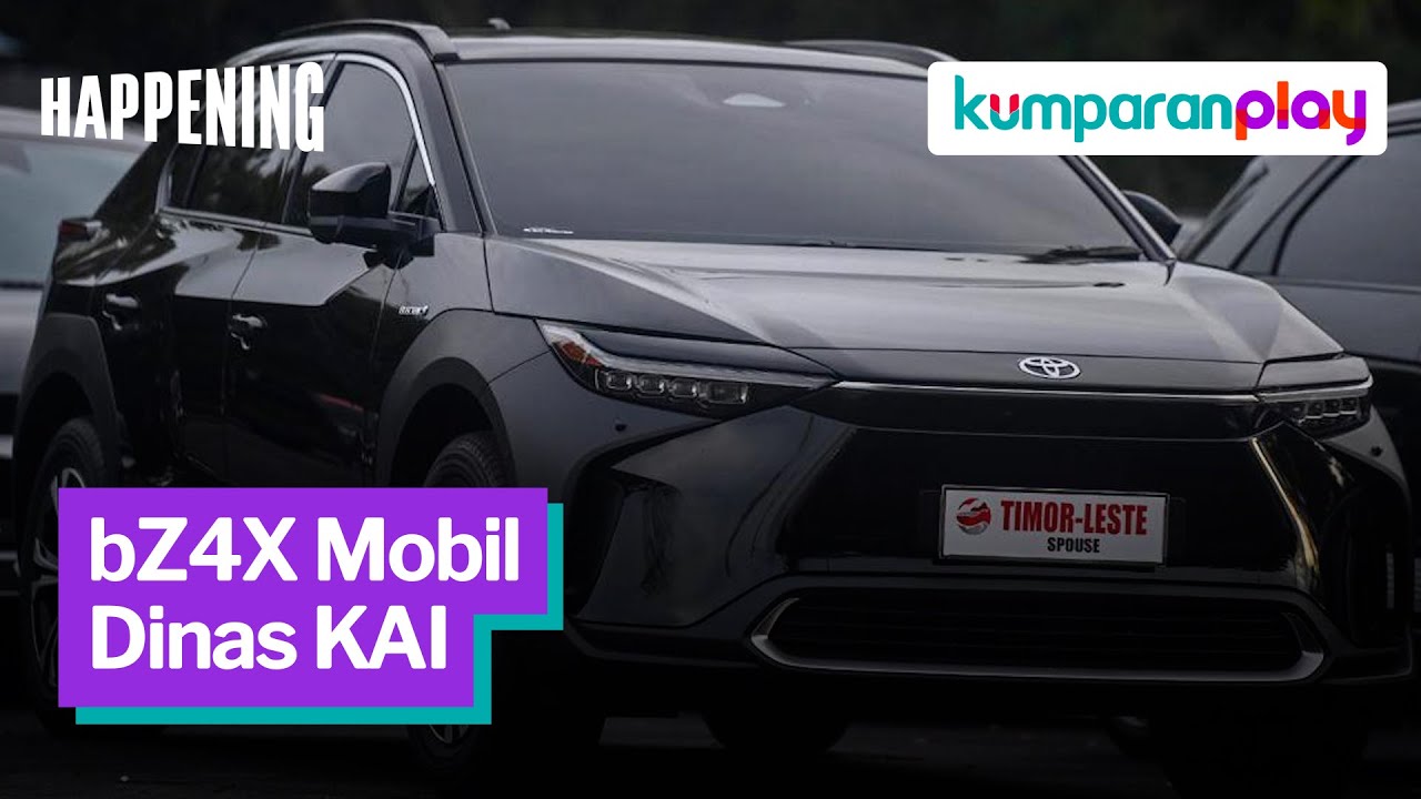 Direksi PT KAI Gunakan Mobil Listrik Toyota bZ4X Jadi Kendaraan Dinas