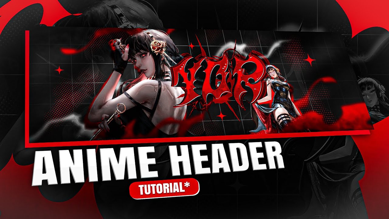 Make Anime Header On IbisPaintX | Anime Header Tutorial