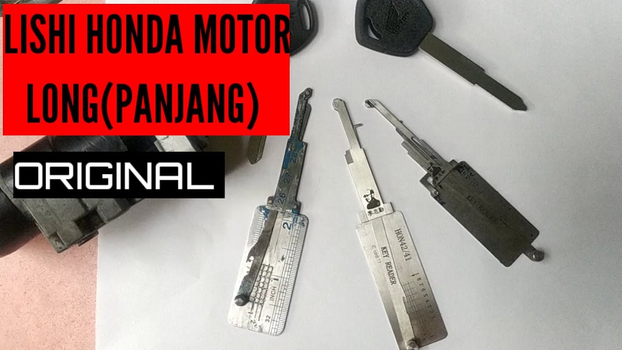 Считыватель ключей LISHI 42/41 LONG HONDA MOTOR, КАК ПОЛЬЗОВАТЬСЯ