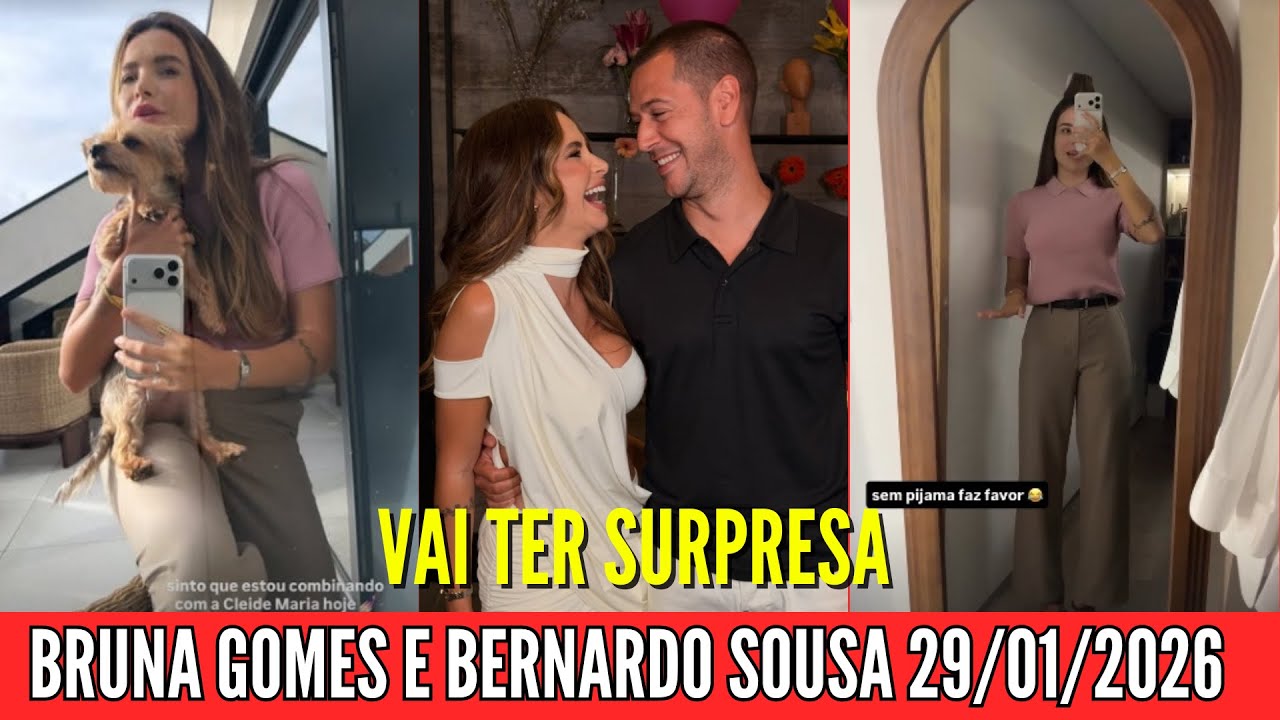 BRUNA GOMES PROMETE REVELAR SURPRESA DE NOVOS PROJETOS