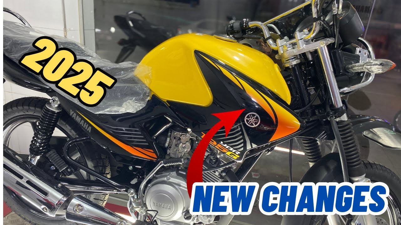 Yamaha Ybr 125g New model 2025 detailed review metallic yellow/ New changes / Beat 125 motorcycle