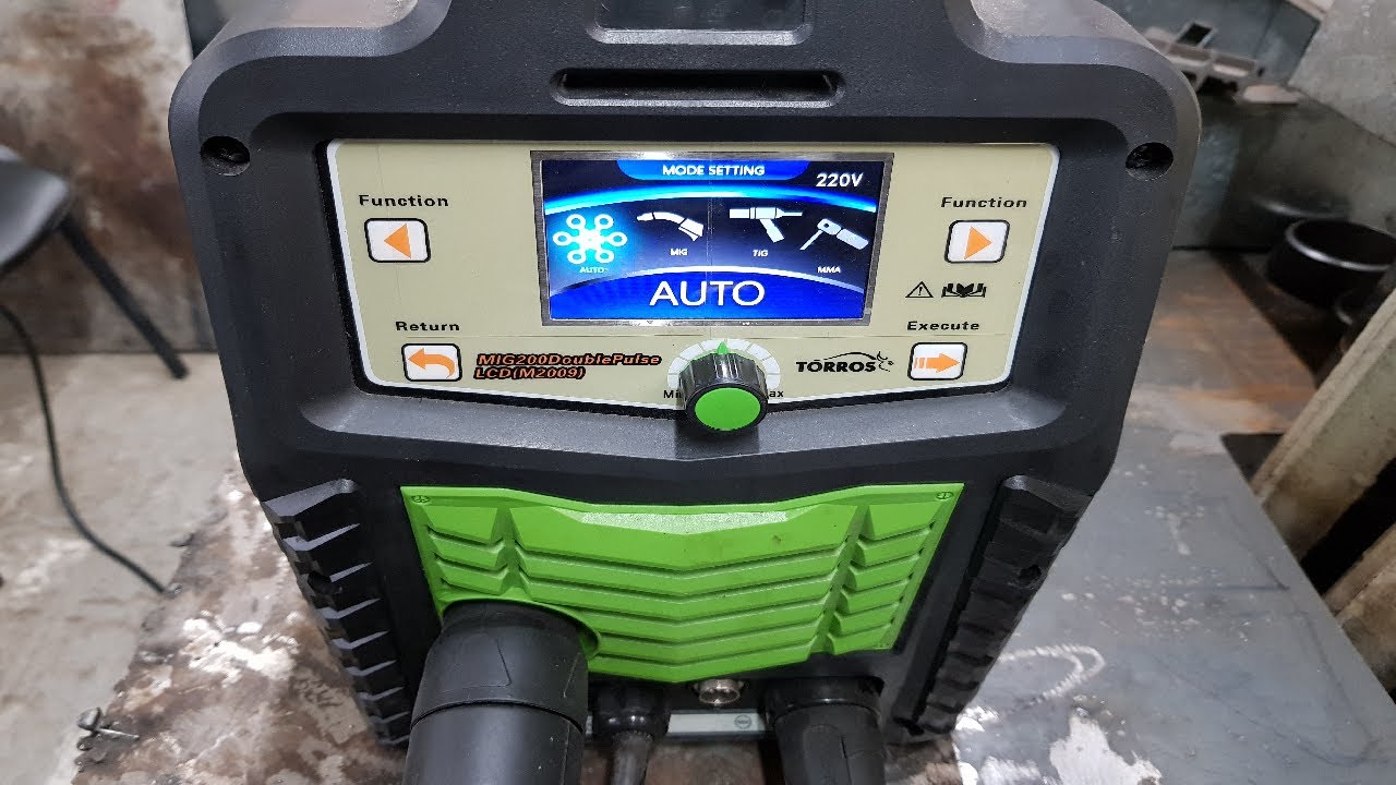 TORROS MIG 200 DOUBLE PULSE LCD (M2009).