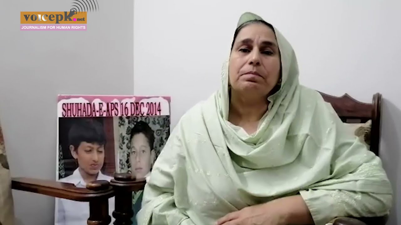 Mother of 2 APS martyrs, Noor & Saif, bashes the PM's amnesty remarks