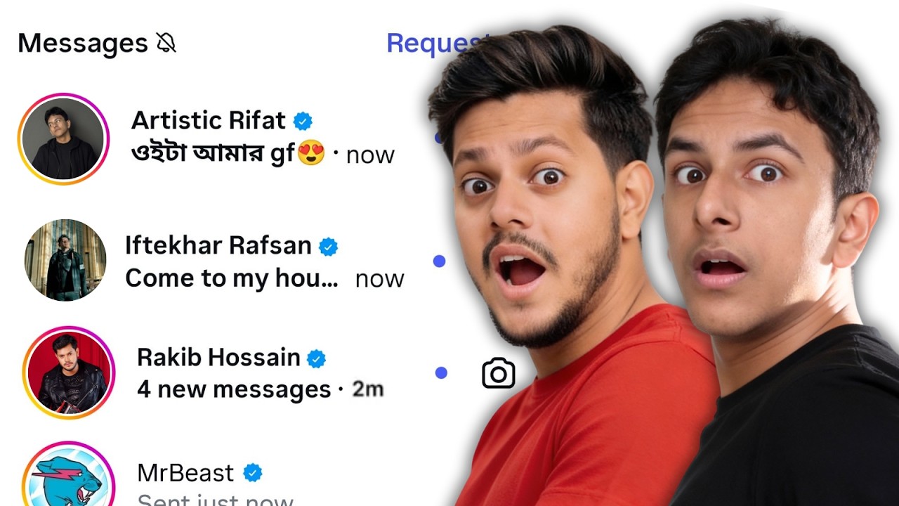 I Messaged Famous Bangladeshi YouTubers… The Replies SHOCKED Me 😳