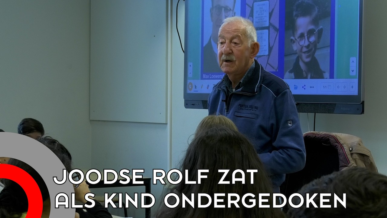 Joodse Rolf zat ondergedoken als kind: 'Ik heb heel veel geluk gehad'