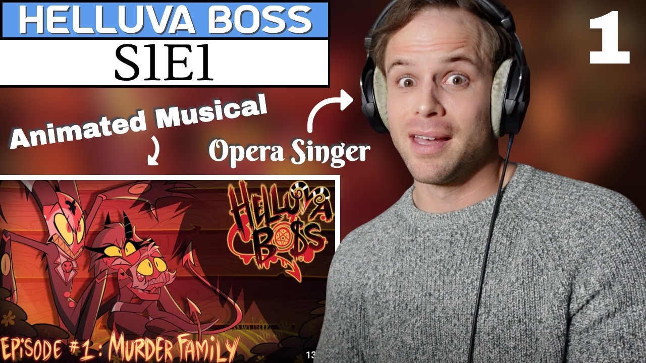 Pro Opera Singer Reacts to Helluva Boss S1E1 (Full Episode) | Music and Vocal ANALYSIS