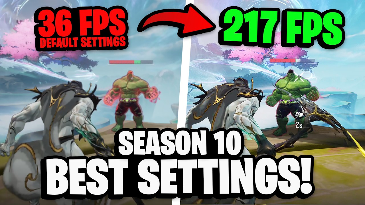 BEST Marvel Rivals FPS BOOST Guide! (MEMORY and GPU OPTIMIZED + CRASH FIXES) SEASON TEN!