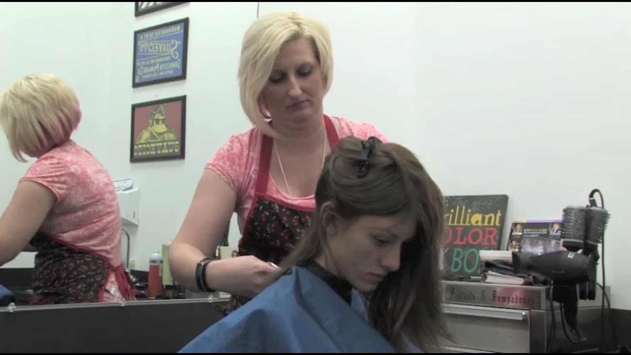 Kaitlyn - Pt 1: She Gets A Crewcut (TA77.net Mini)