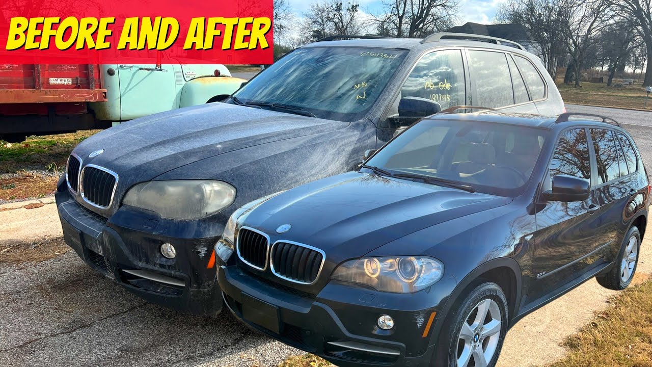 Я выиграл BMW X5 2008 года выпуска за 1700 долларов БЕЗ КЛЮЧЕЙ на аукционе Copart! Вы не поверите...