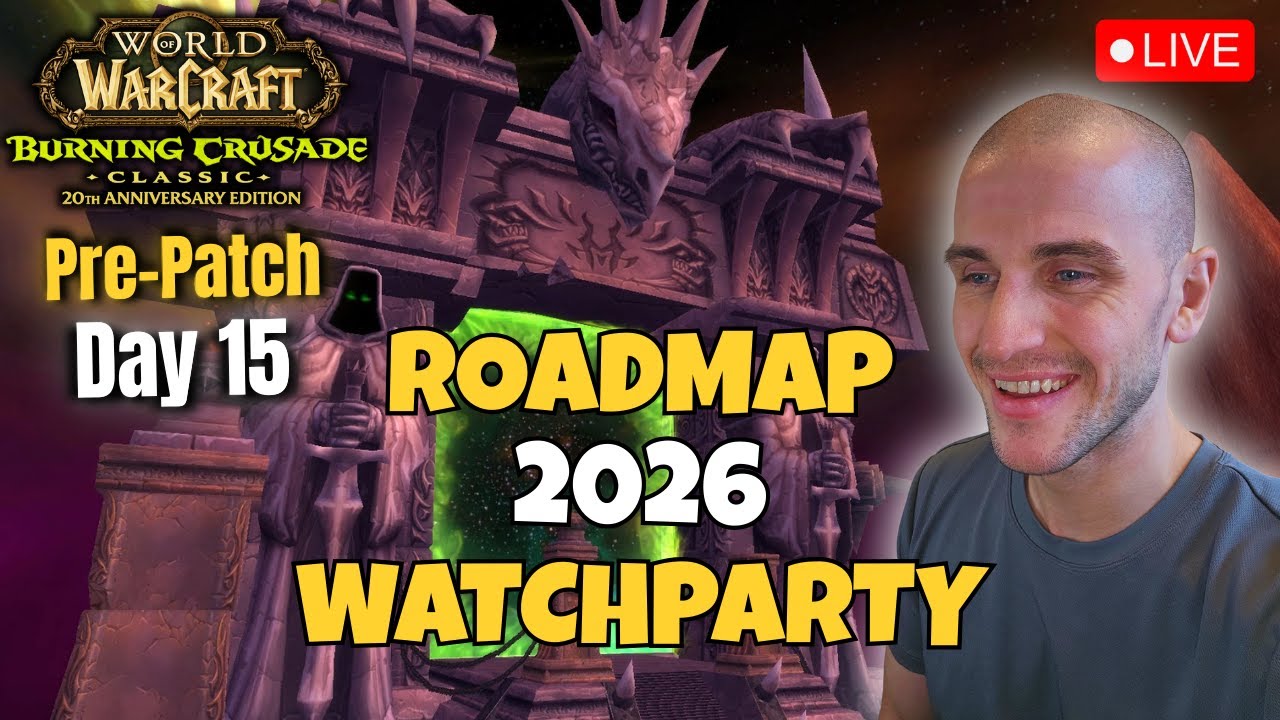 Blizzard 2026 Roadmap WatchParty| 🔥 TBC Pre-Patch PvP (EN) 🔥y !restedxp