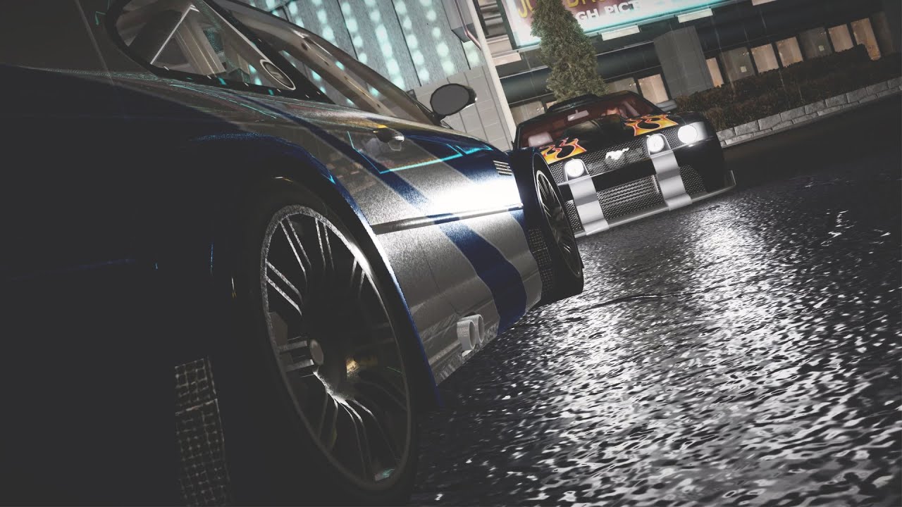 NFS Most Wanted Night Mod Graphics Ultimate Edition от Plak с Reshade