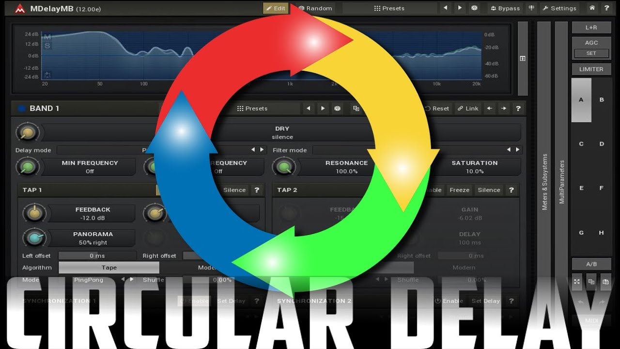 Circular Delay using MDelayMB