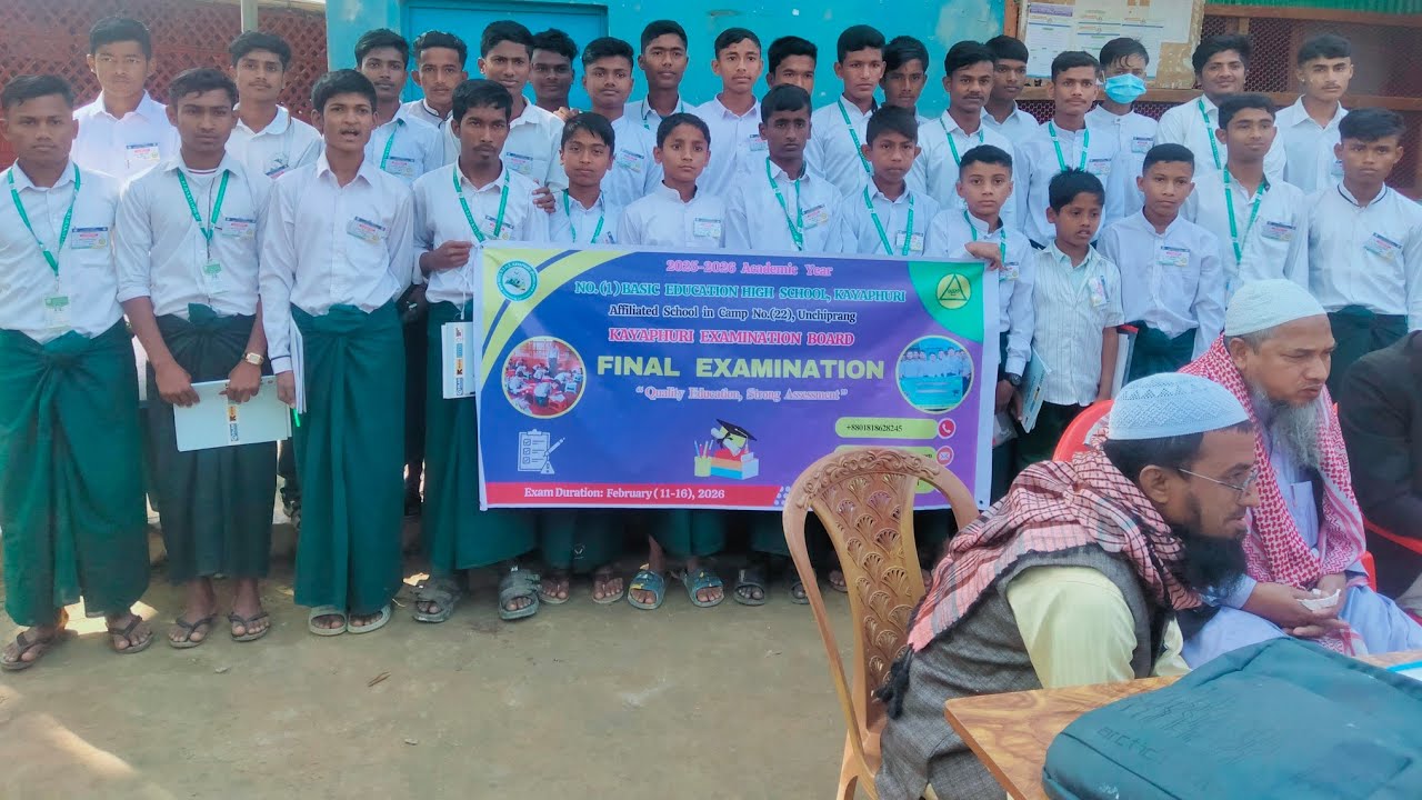 ITT Nur Boshor is live! Final Examination Affiliated Kayaphuri high school camp-22 subject -English