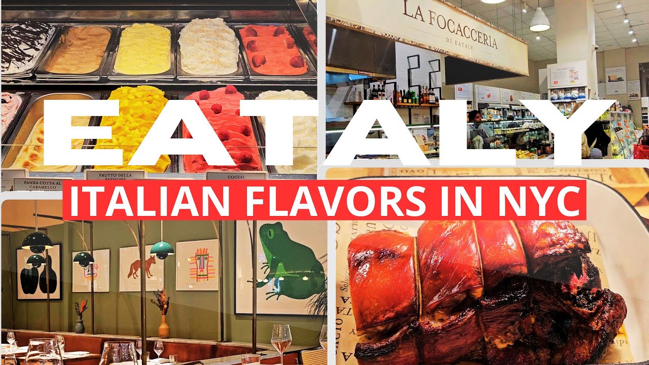 Eataly NYC 4K Tour: Authentic Italian Flavors You Can&rsquo;t Miss!