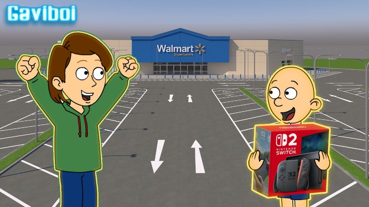 Caillou Buys The Nintendo Switch 2/Ungrounded
