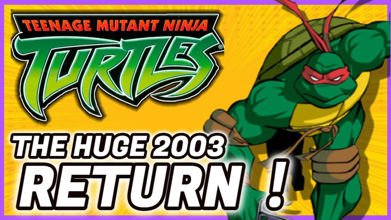The 2003 Return of TEENAGE MUTANT NINJA TURTLES ! -  TMNT & Gaming History