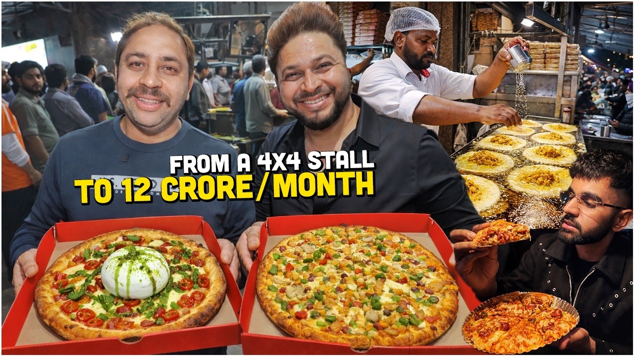 12 CR Monthy Indian Street Food | Started From The Bottom Now We Have An Empire | THE BIGGEST STORY