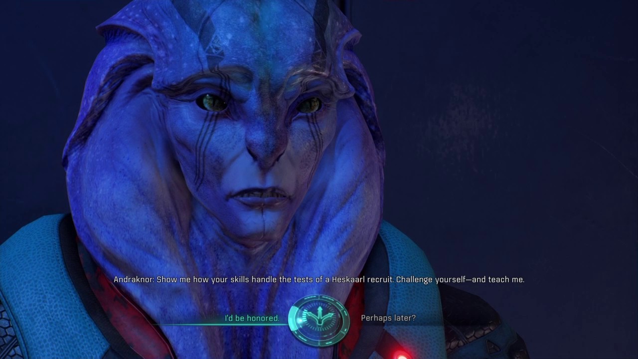 ANGARA VISIT THE NEXUS &middot; Mass Effect: Andromeda