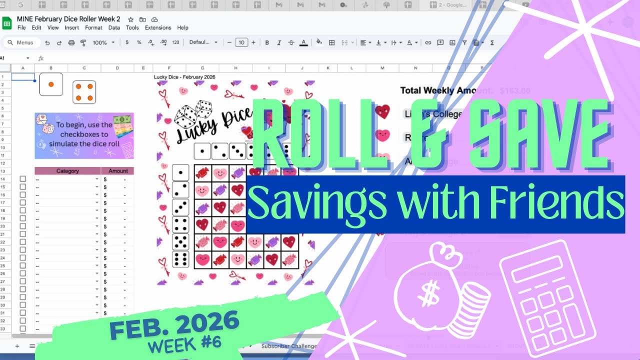 Savings with Friends #6 | 2026 Savings Challenge | YNAB