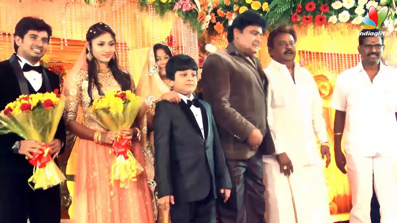 Mansoor Ali Khan Daughter  Wedding Reception | Vijayakanth, Vikram, Sivakumar, Parthiepan