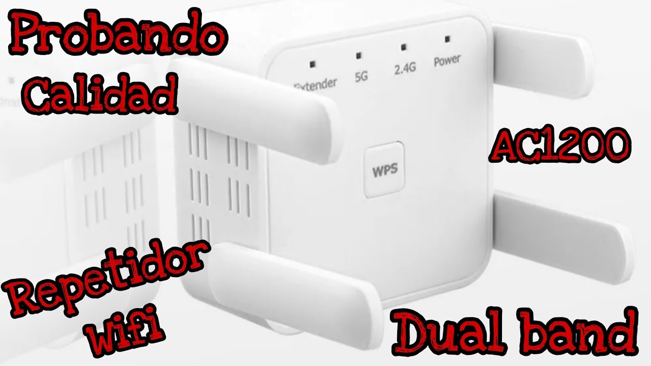 Repetidor wifi extender dual band Ac1200 unboxing y review   #mercadolibremexico #unboxing #review