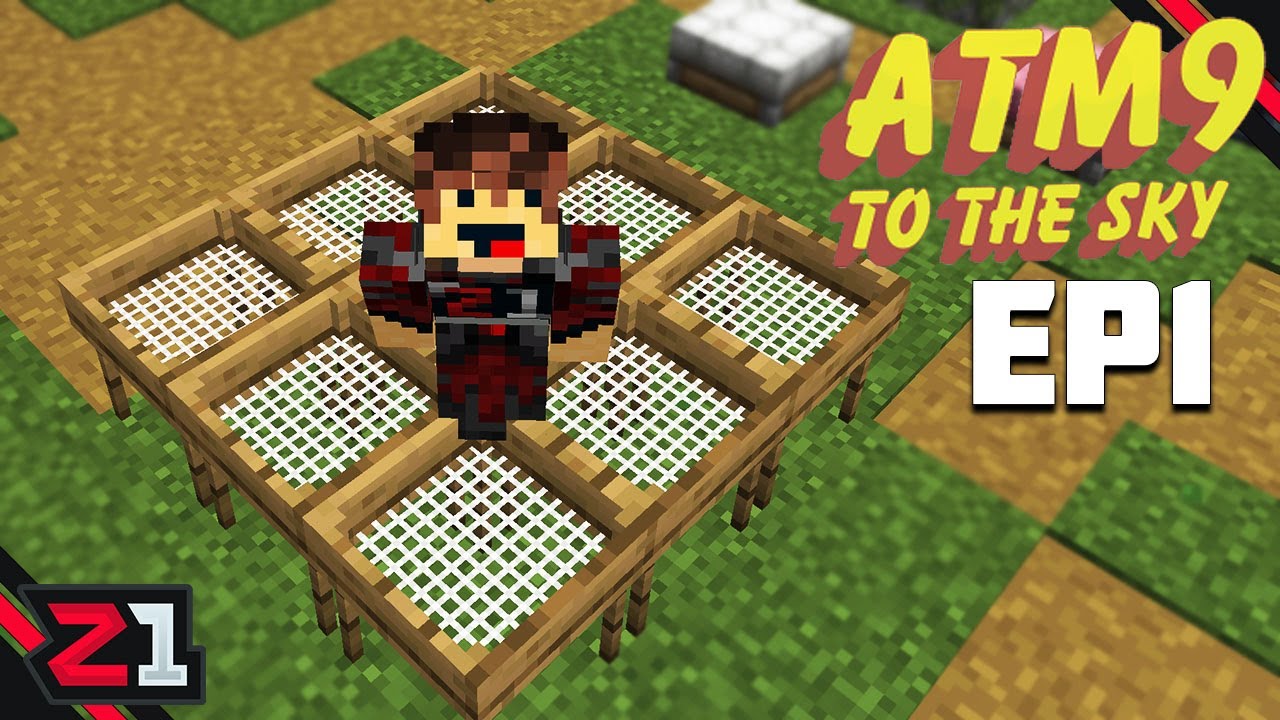 The Wandering Idiot.... All The Mods 9 To The Sky - Minecraft - Episode 1