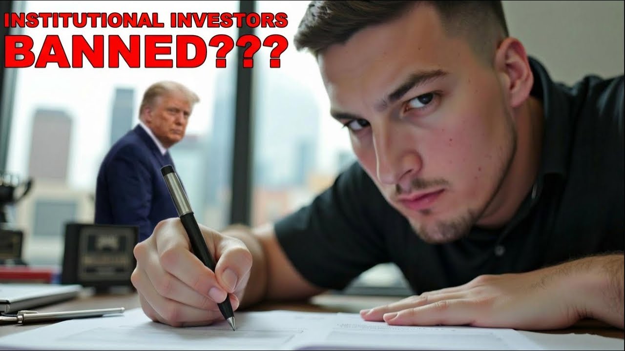 Institutional Investors Panic as Trump Targets Single-Family Home Purchases