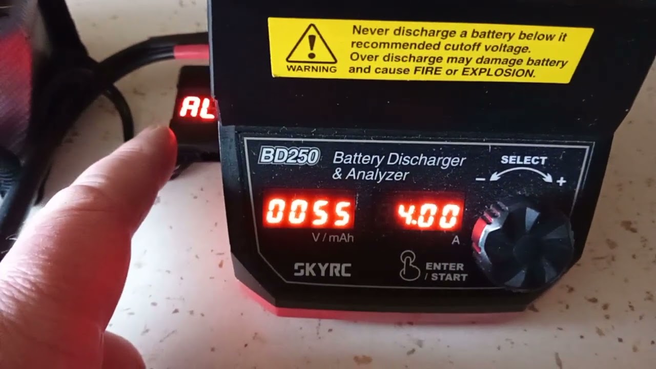 Lipo Voltage Checker & SkyRC BD250 Discharger / 29th December 2025