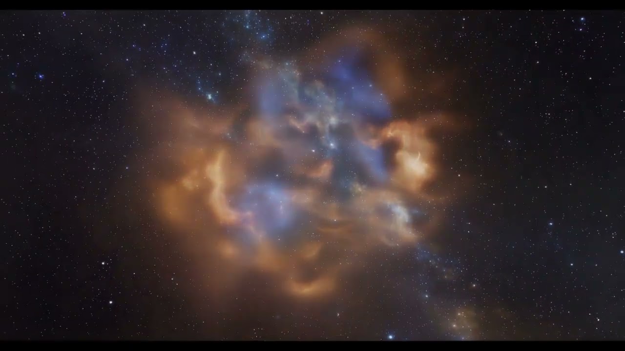 Deep Space Supernova Ambience | Brown Noise | Relax, Focus, Sleep