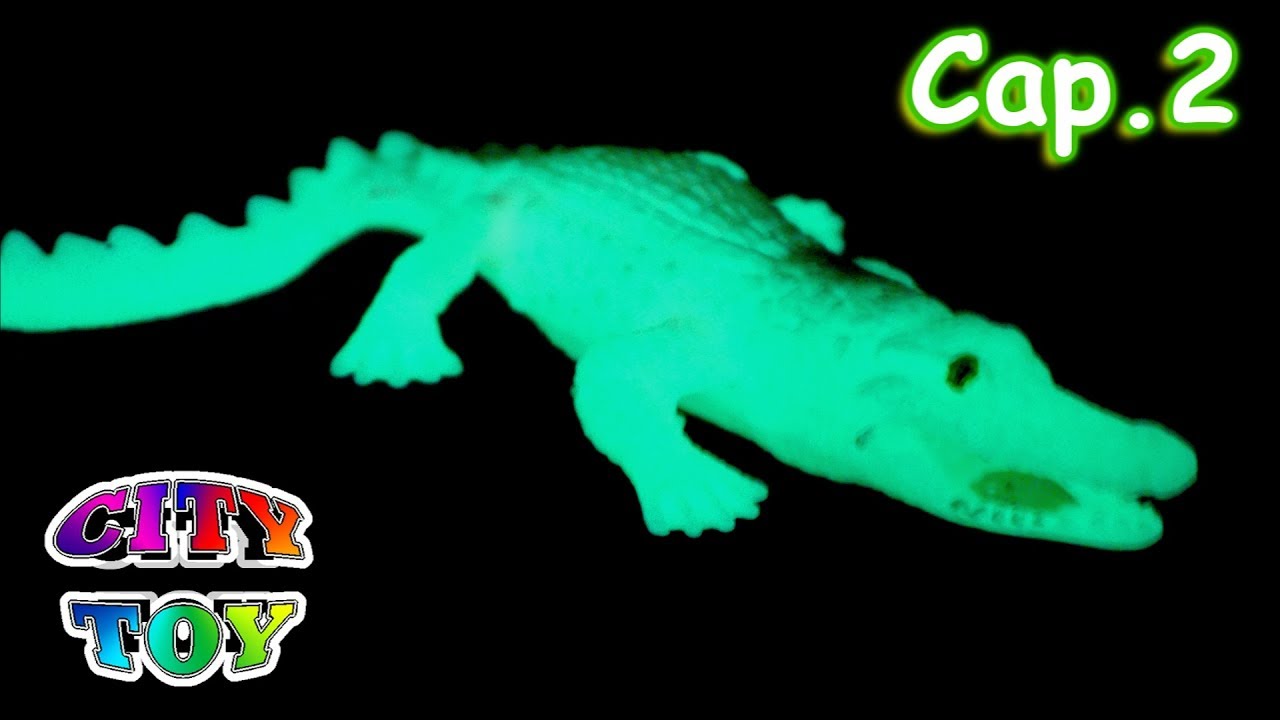 COCODRILOS & Co. Juguete que brillan en la oscuridad Cap.2