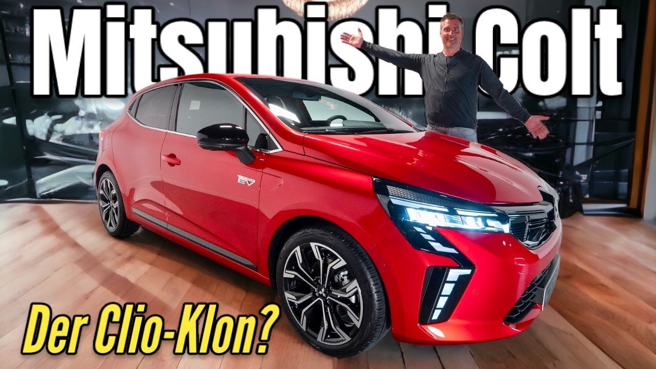 Mitsubishi Colt: Der Clio-Zwilling kommt auch als Hybrid | 5 Jahre Garantie | Check | Sitzprobe