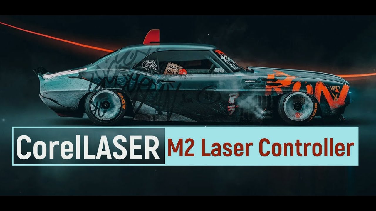 CorelLASER M2 работа на лазерном станке
