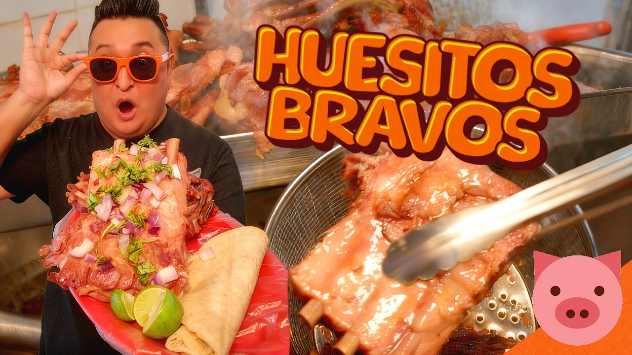 Los Huesitos más BRAVOS de la Cdmx 🐷🍖 ya no busques más