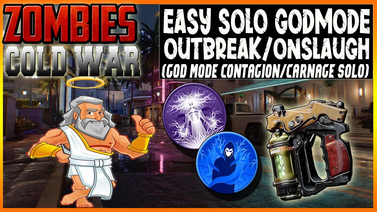 COLD WAR ZOMBIE : ÊTRE EN GOD MODE FACILEMENT SUR LES MODES CARNAGE ET CONTAGION/GOD MODE SOLO