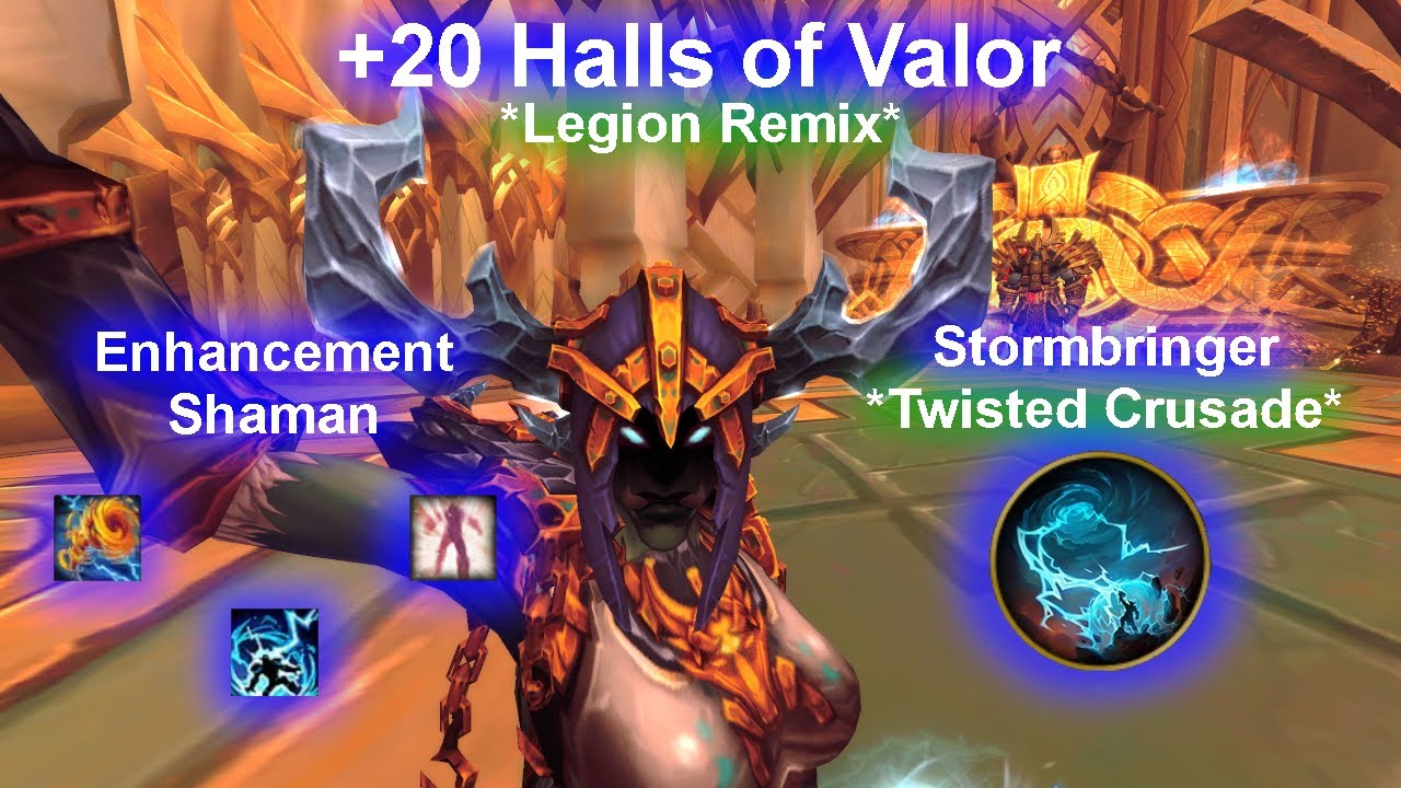 I Solod a keystone! | Enhancement Shaman PvE | Legion Remix