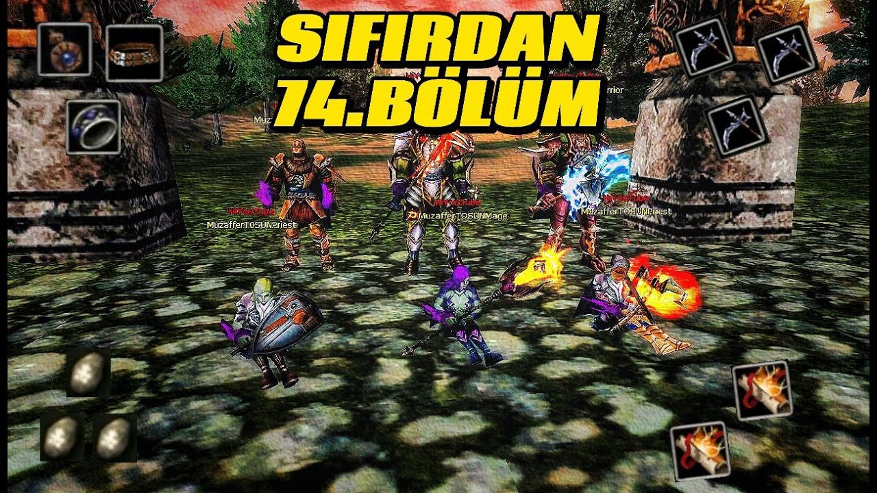 12 PC KNİGHT ONLİNE SIFIRDAN ZERO FARM SERİSİ 74.BÖLÜM & PUS DESTEKLİ