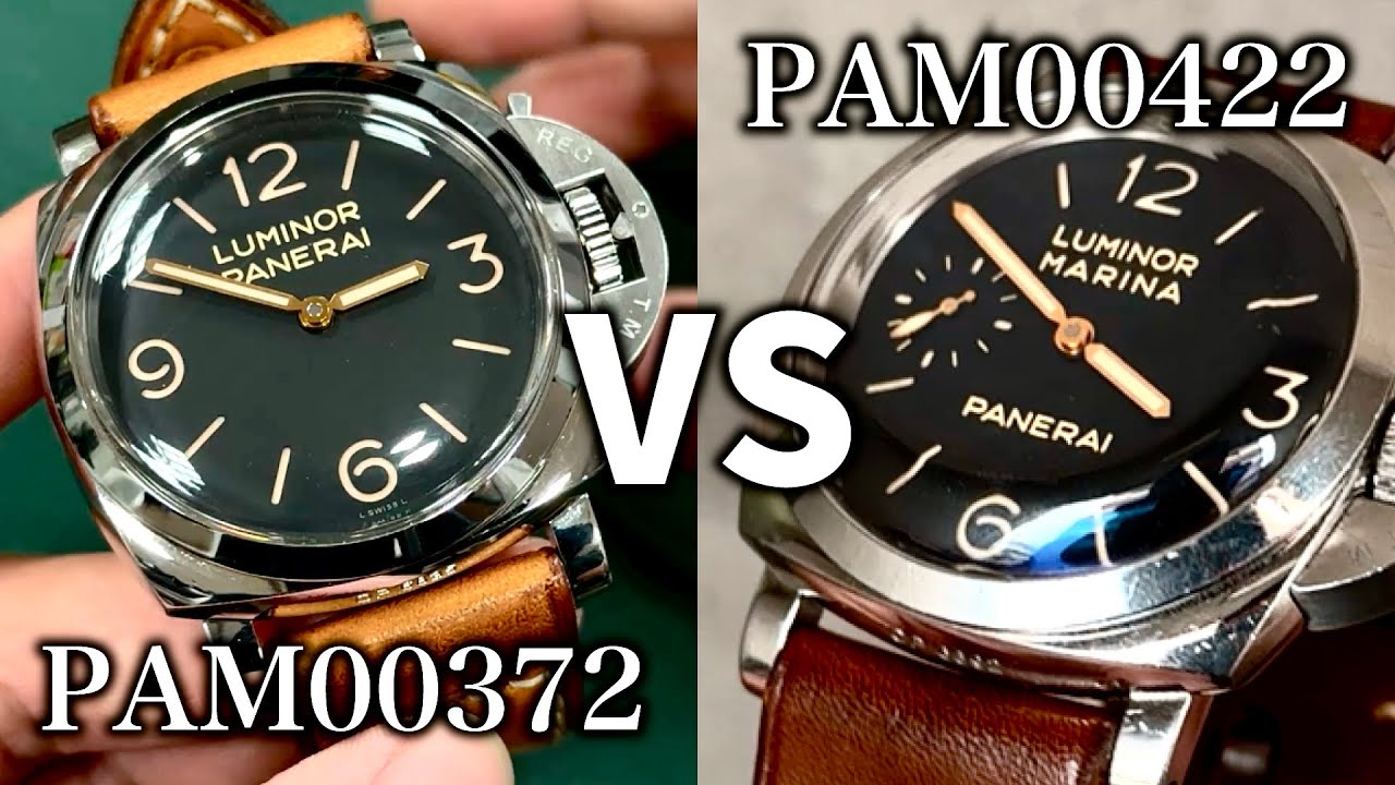 【パネライ】PAM00372 vs PAM00422 ｜47mmの大型ケース2本を比較