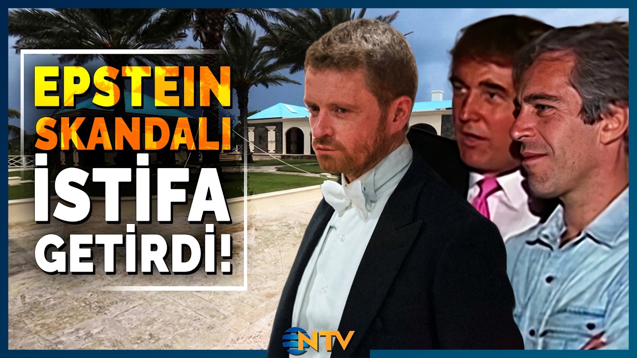 Epstein Dosyasında Adı Geçiyordu, İstifa Ettiğini Açıkladı! | NTV