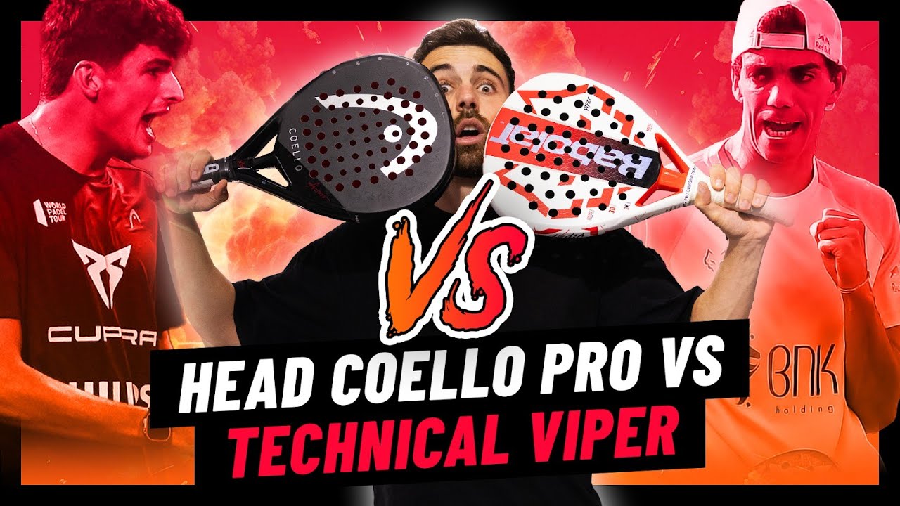 Comparativa HEAD COELLO PRO VS Technical Viper de Juan Lebrón 💣