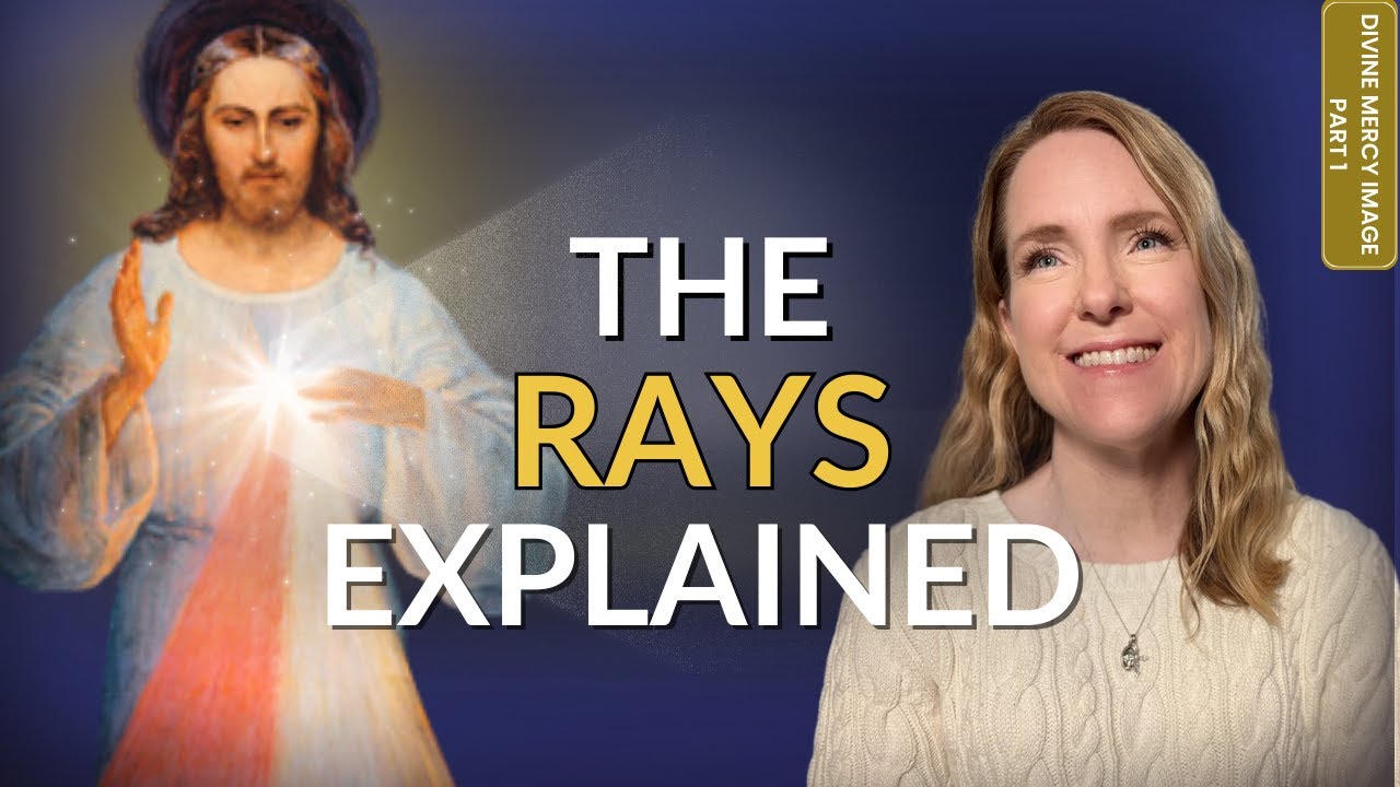 Изображение Божественного Милосердия: объяснение — Часть 1: Лучи